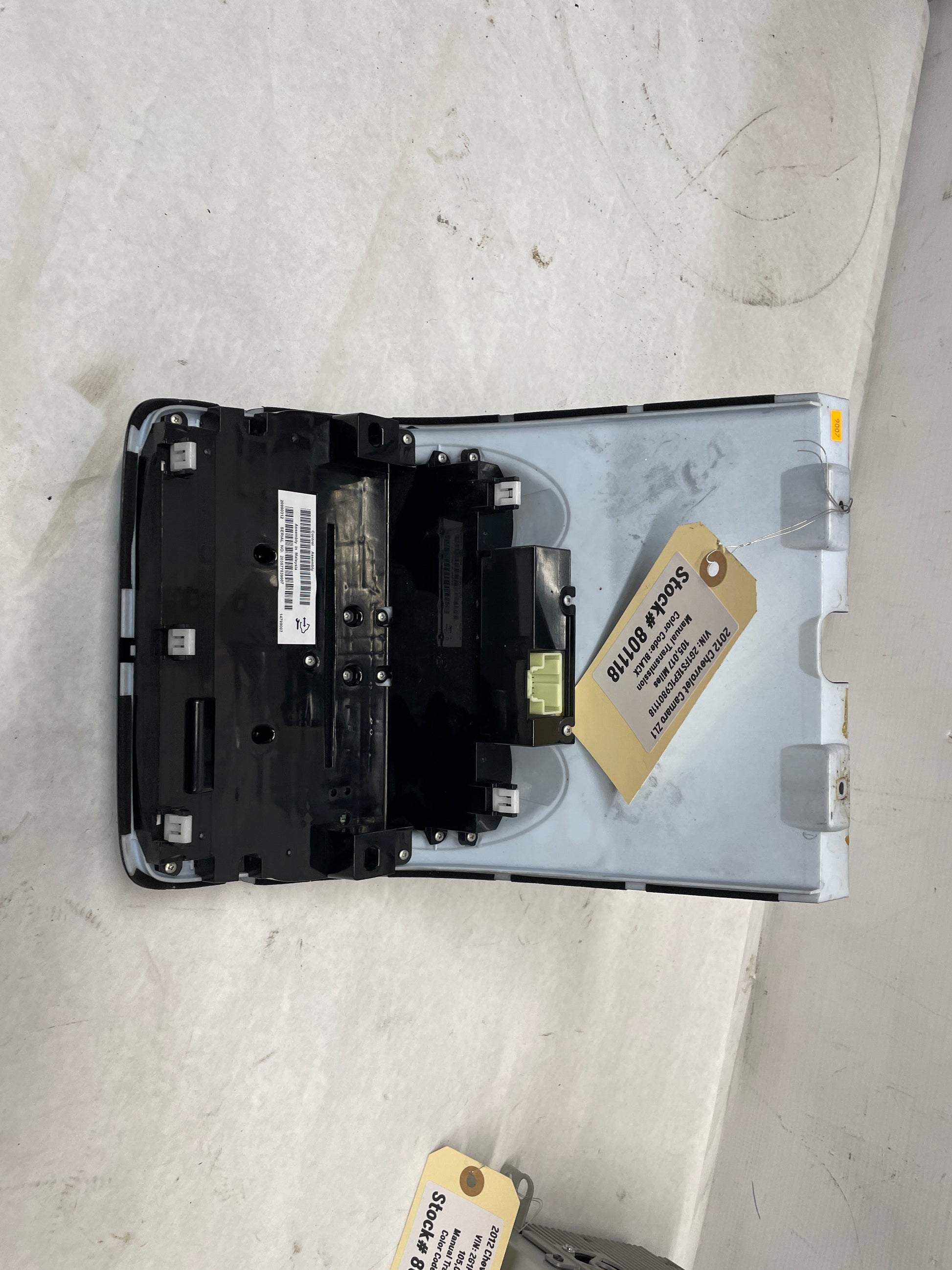 2012 Chevy Camaro ZL1 Radio Stereo HVAC Control Unit Display w/ Receiver OEM - Day's Parts Yard