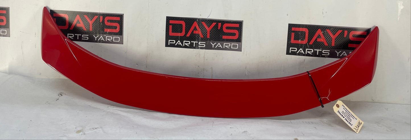 2014 Chevy Camaro SS Trunk Deck Lid Spoiler Wing Red OEM - Day's Parts Yard
