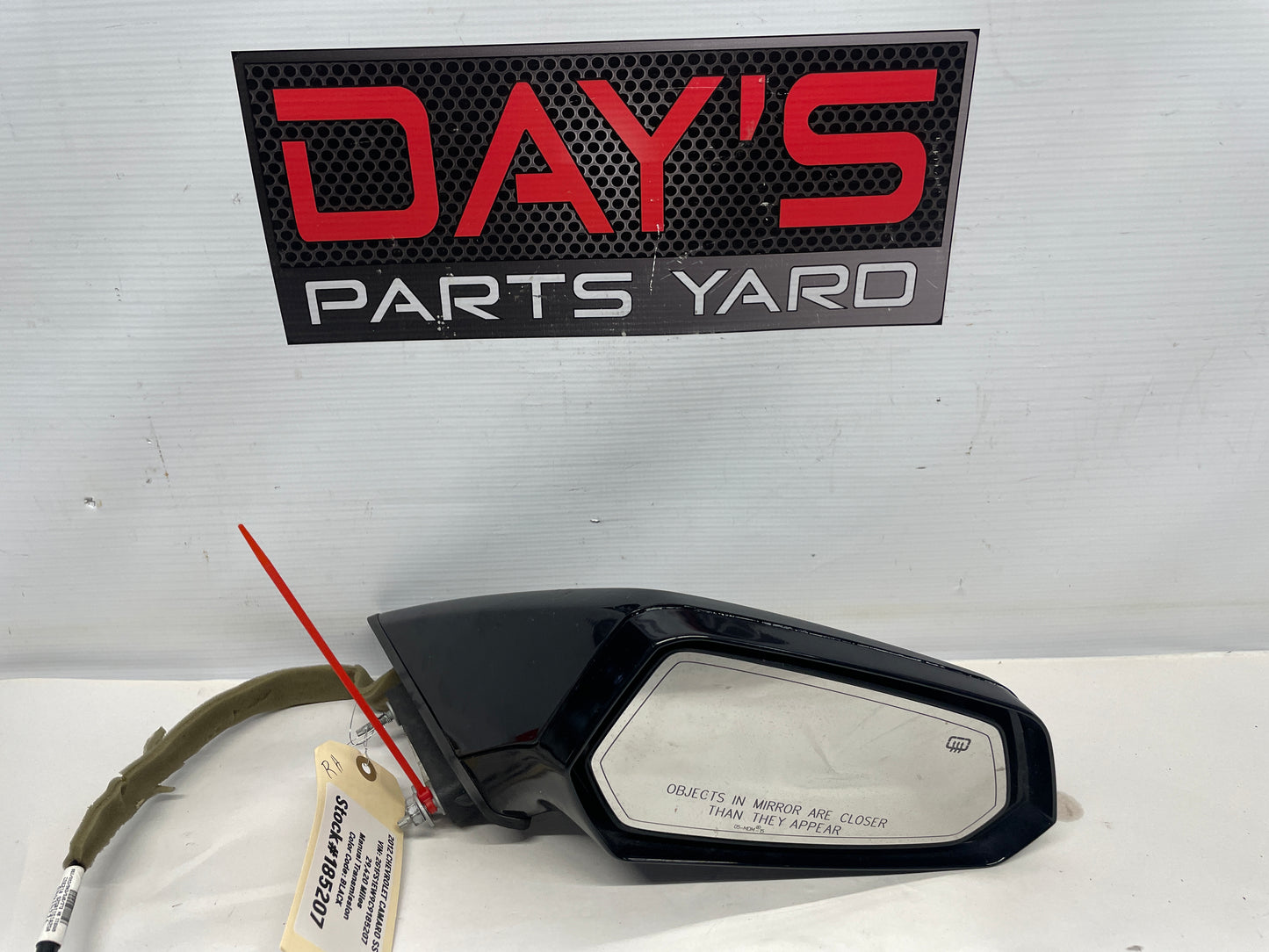 2012 Chevy Camaro SS ZL1 RH Passenger Exterior Side Mirror Heated OEM - Day's Parts Yard