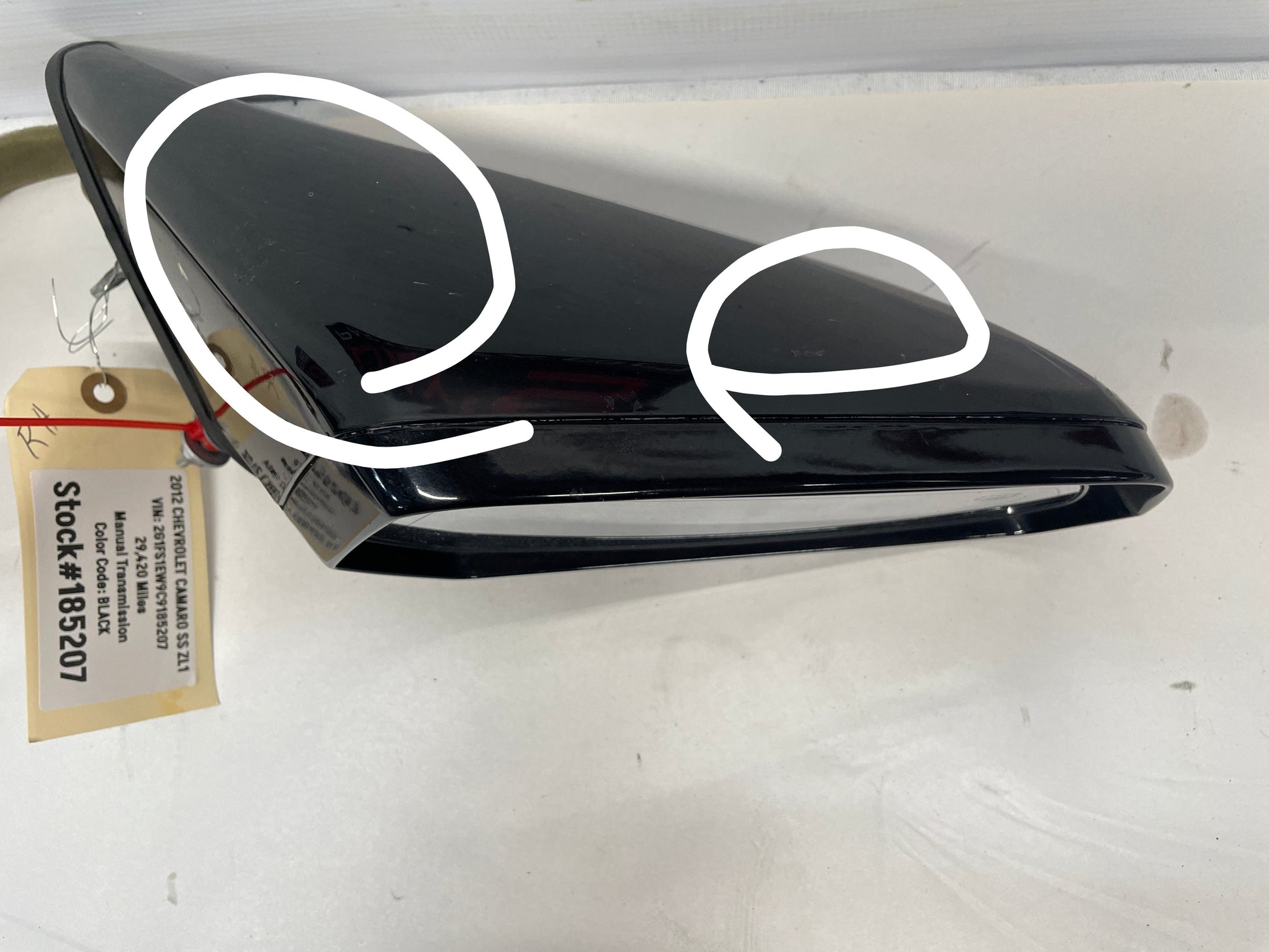 2012 Chevy Camaro SS ZL1 RH Passenger Exterior Side Mirror Heated OEM - Day's Parts Yard