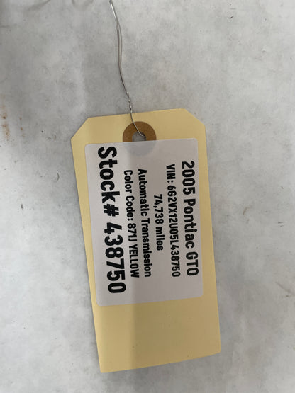 2005 Pontiac GTO Headlight Head Lamp Dash Light Dimmer Control Switch OEM