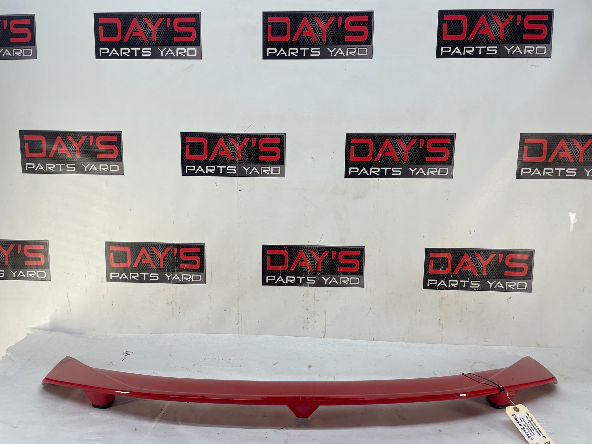 2014 Chevy Camaro SS Trunk Deck Lid Spoiler Wing Red OEM - Day's Parts Yard