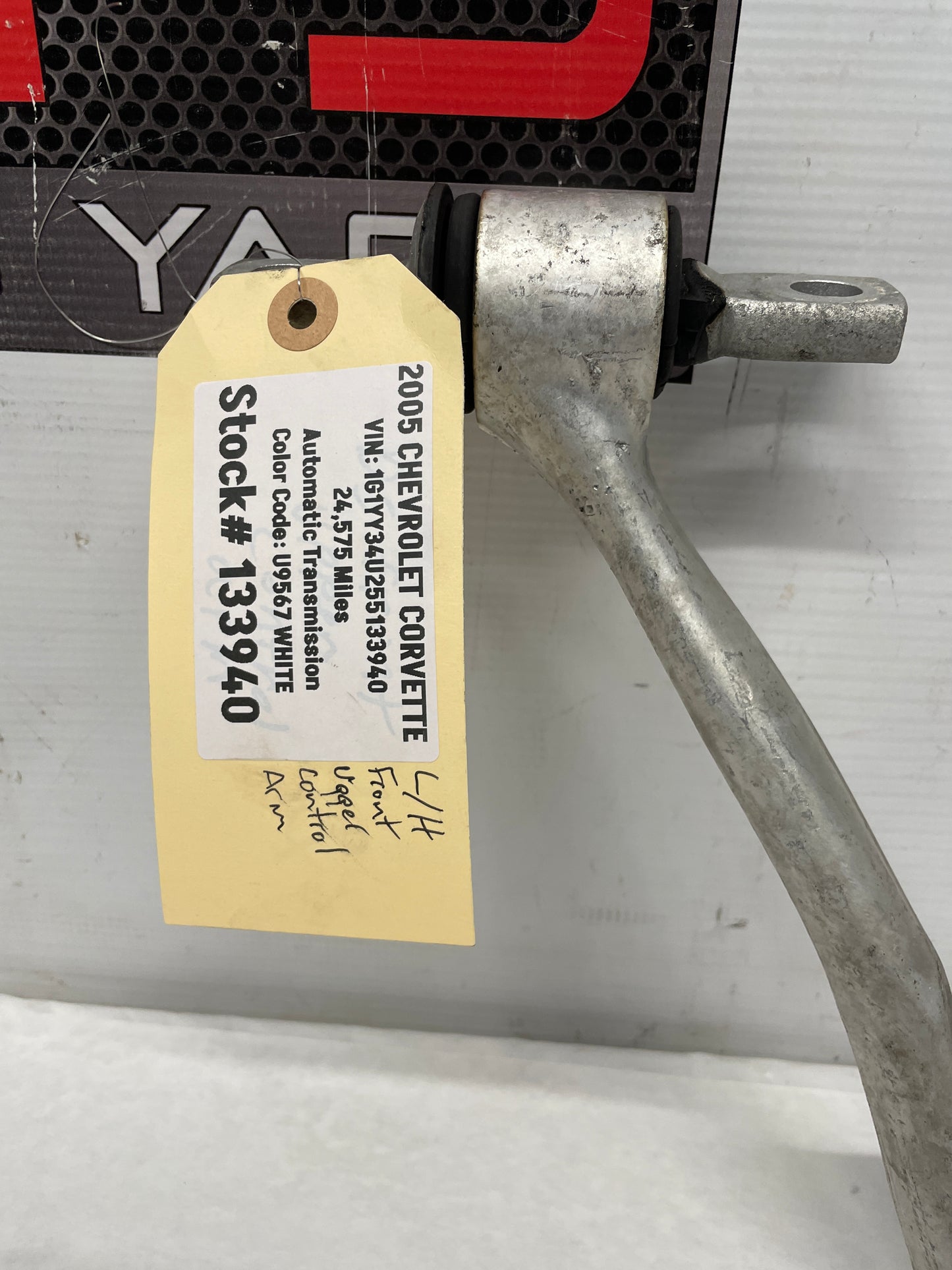 2005 Chevy C6 Corvette LH Driver Front Suspension Upper Control Arm OEM - Day's Parts Yard