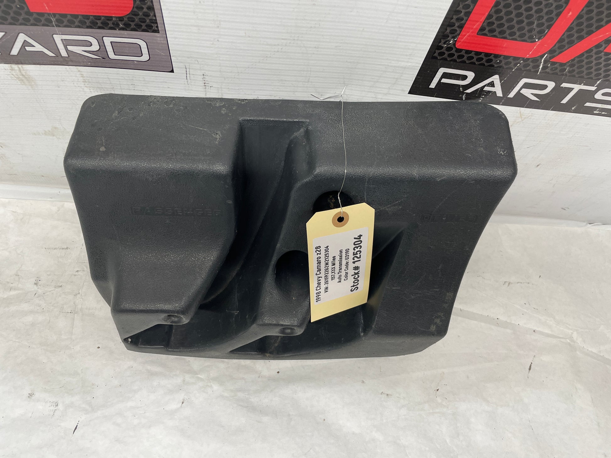 1998 Chevy Camaro Z28 LH Driver Cargo Trunk Well T-Top Storage Holder OEM - Day's Parts Yard