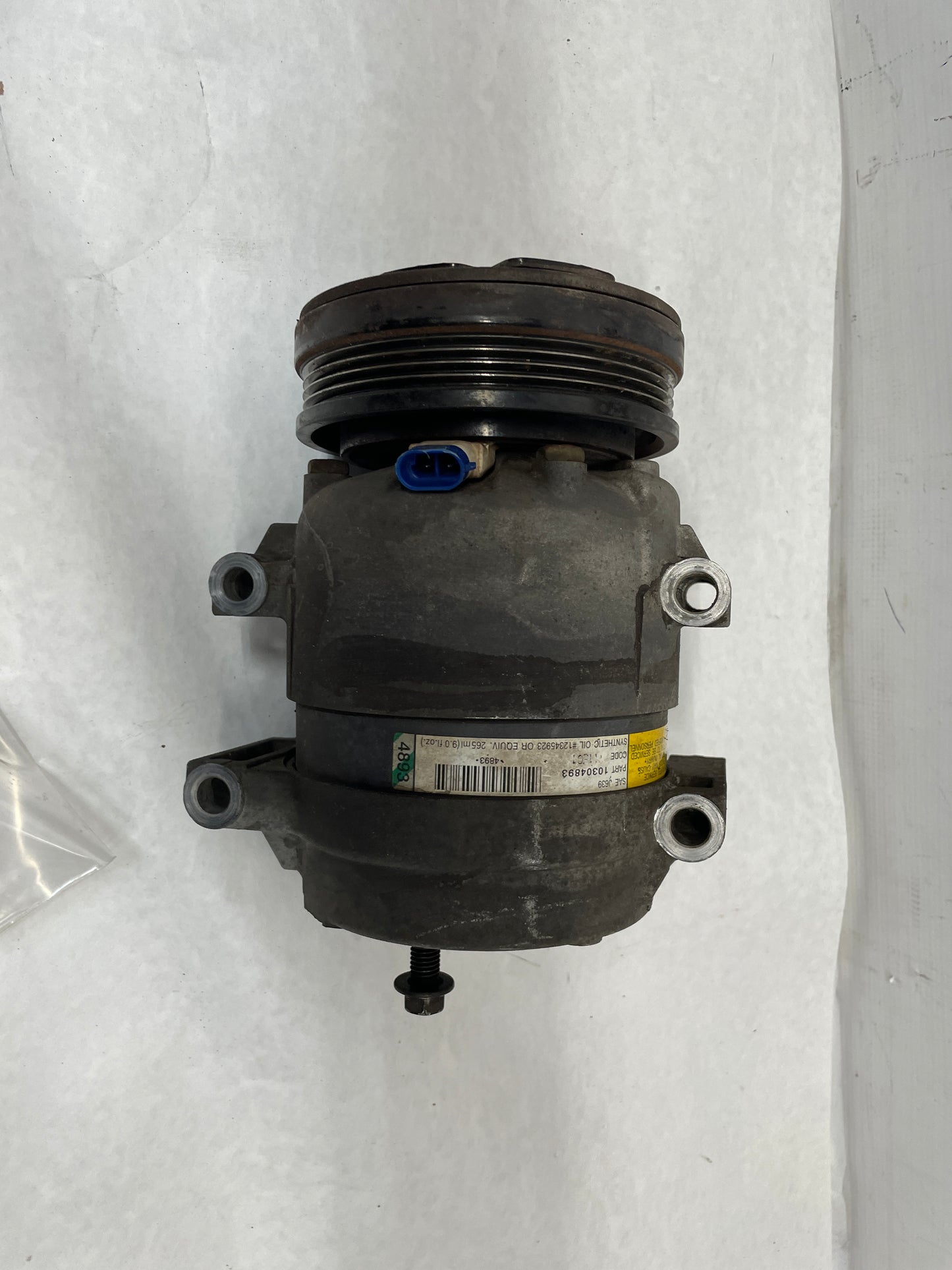 2001 Chevy C5 Corvette AC Compressor w/ Hardware OEM - Day's Parts Yard