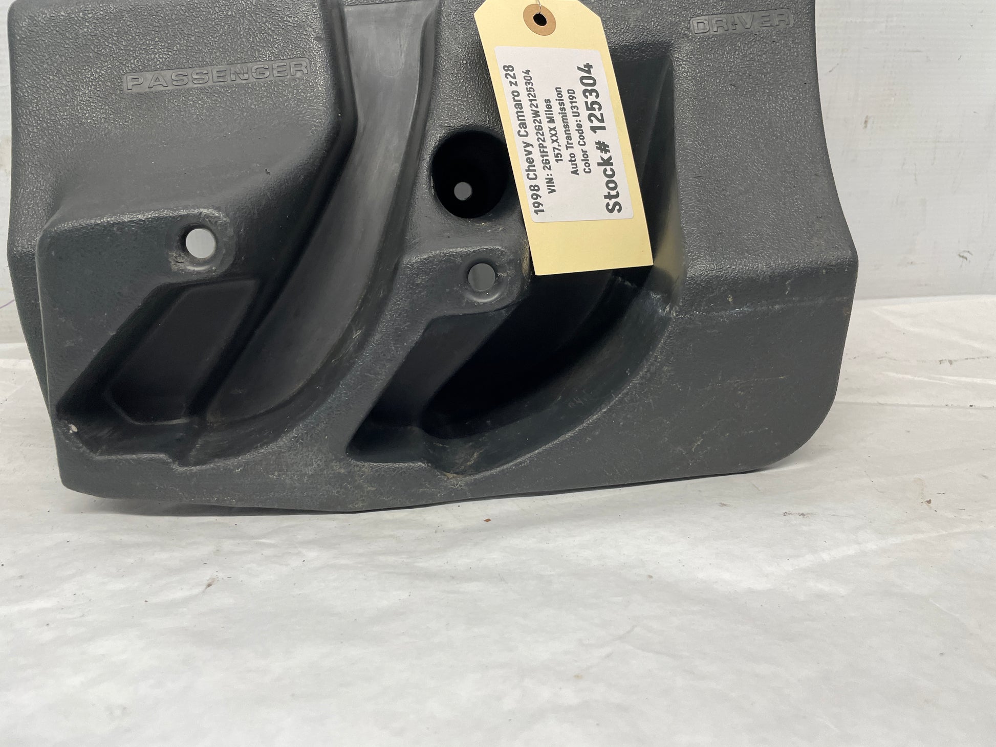 1998 Chevy Camaro Z28 LH Driver Cargo Trunk Well T-Top Storage Holder OEM - Day's Parts Yard