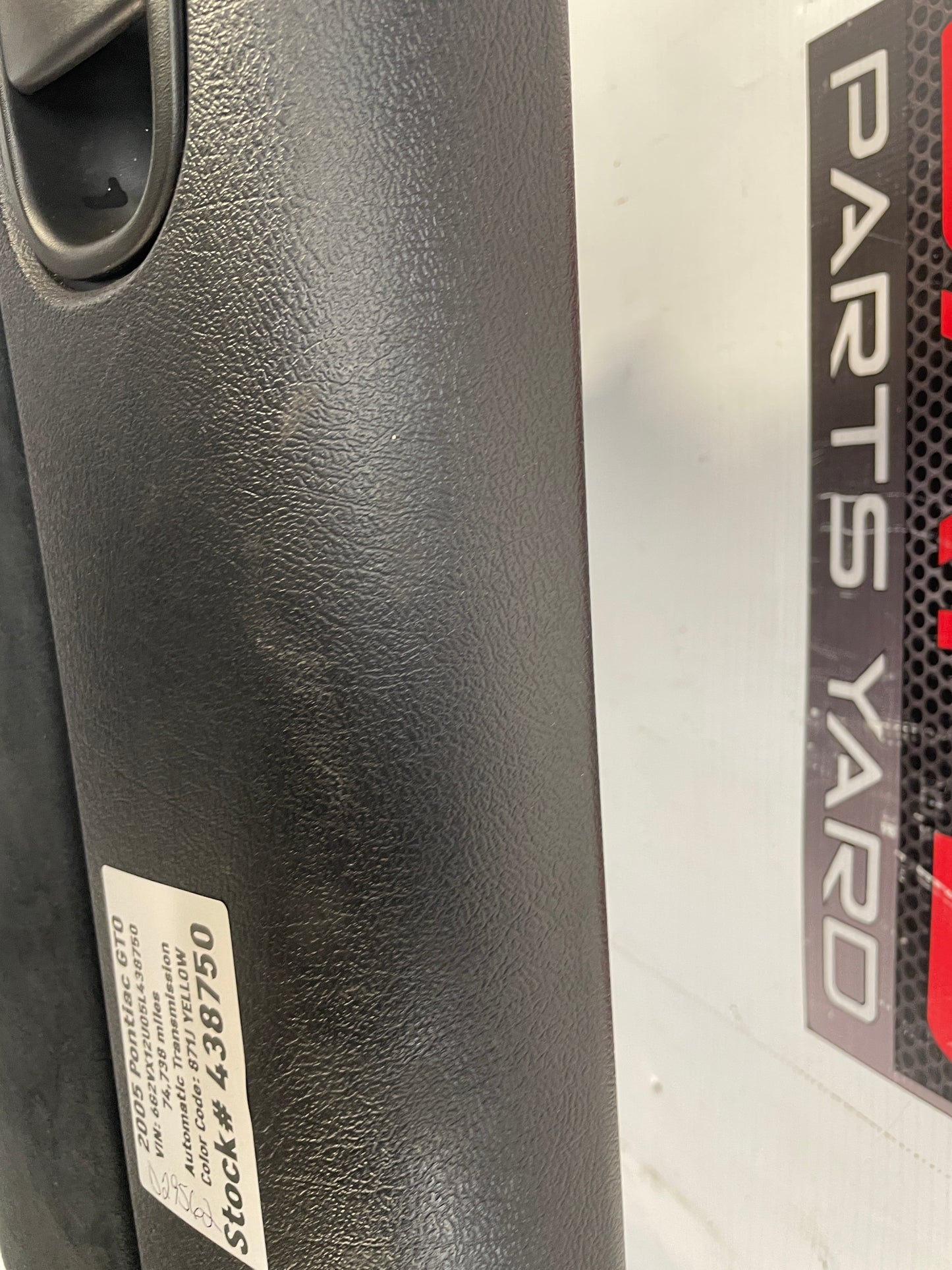 2005 Pontiac GTO Glove Box Assembly Compartment Black Suede OEM