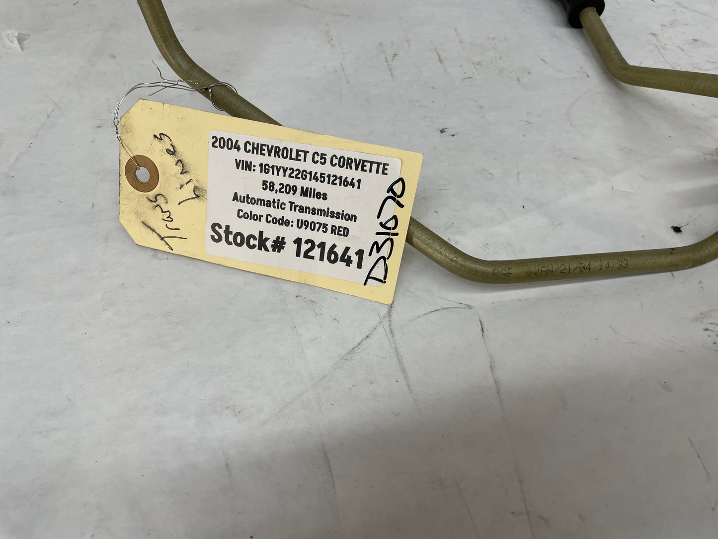 2004 Chevy C5 Corvette Transmission Oil Cooler Line OEM - Day's Parts Yard