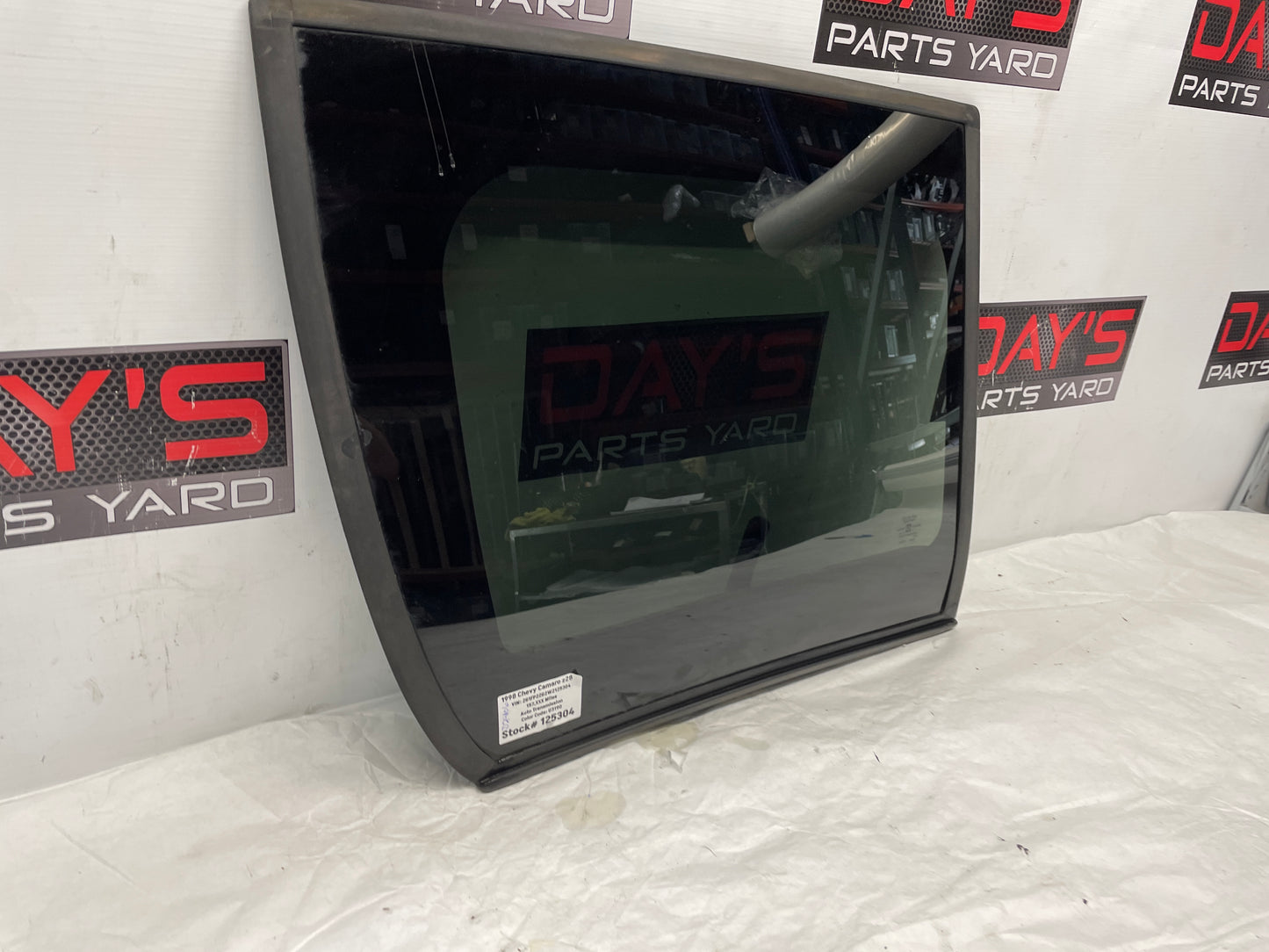 1998 Chevy Camaro Z28 LH Driver T-Top Roof Glass Window Panel OEM - Day's Parts Yard