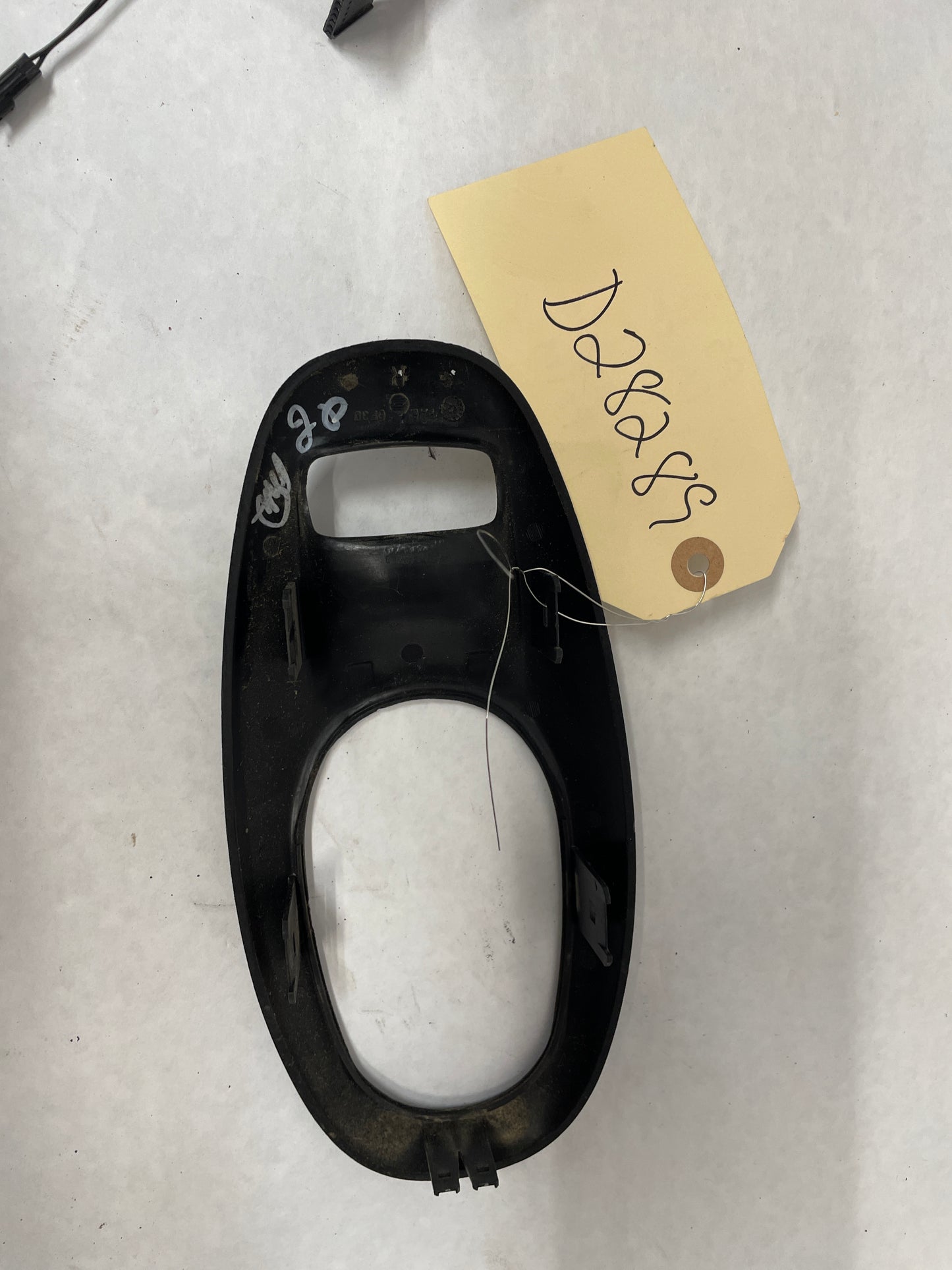 2001 Chevy C5 Corvette RH Passenger Inner Interior Door Handle Trim Bezel Frame OEM - Day's Parts Yard