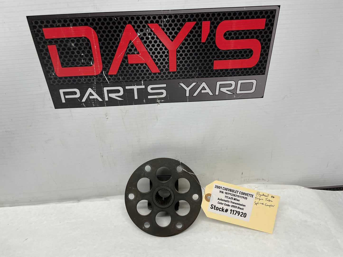 2001 Chevy C5 Corvette Flywheel/ Driveshaft Torque Tube Flex Plate Coupler OEM - Day's Parts Yard