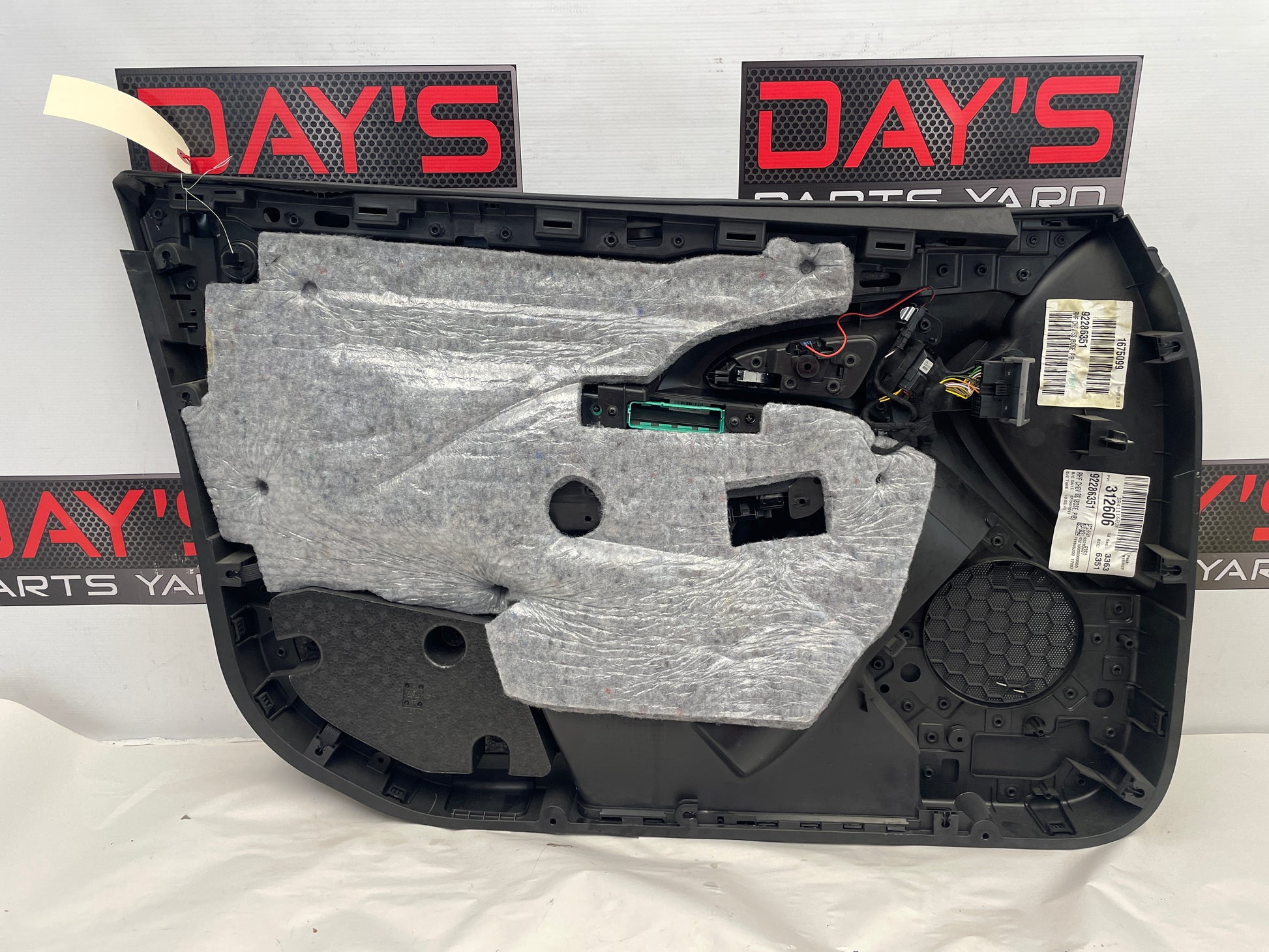 2017 Chevy SS Sedan Front RH Passenger Door Panel OEM - Day's Parts Yard