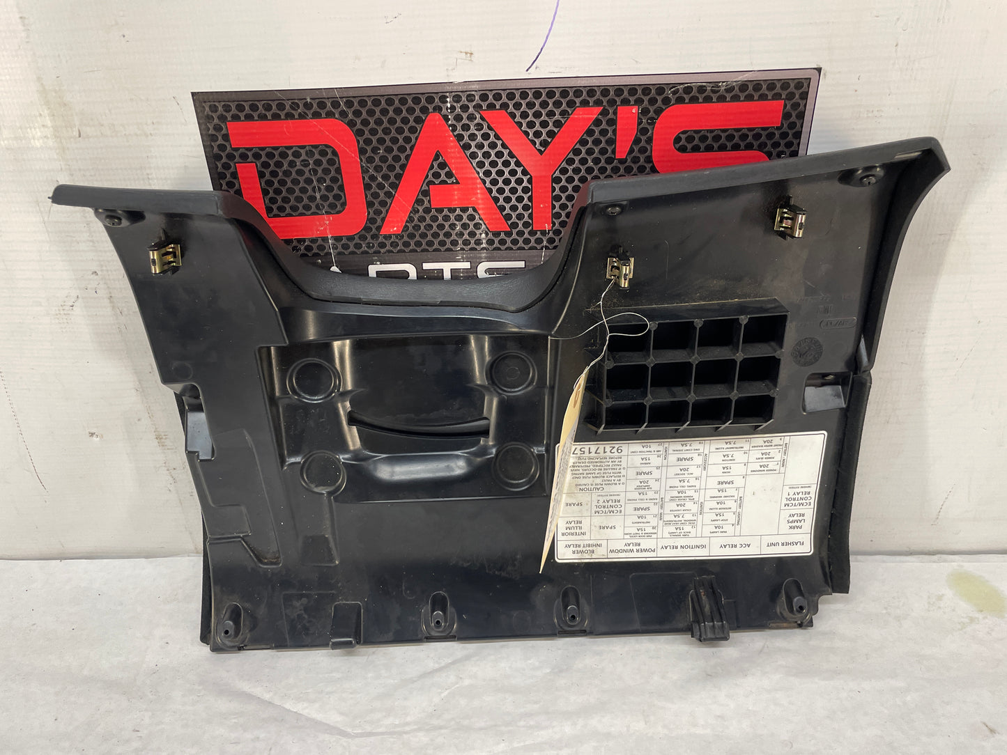 2005 Pontiac GTO Black Suede Lower Dash Knee Bolster Fuse Cover OEM