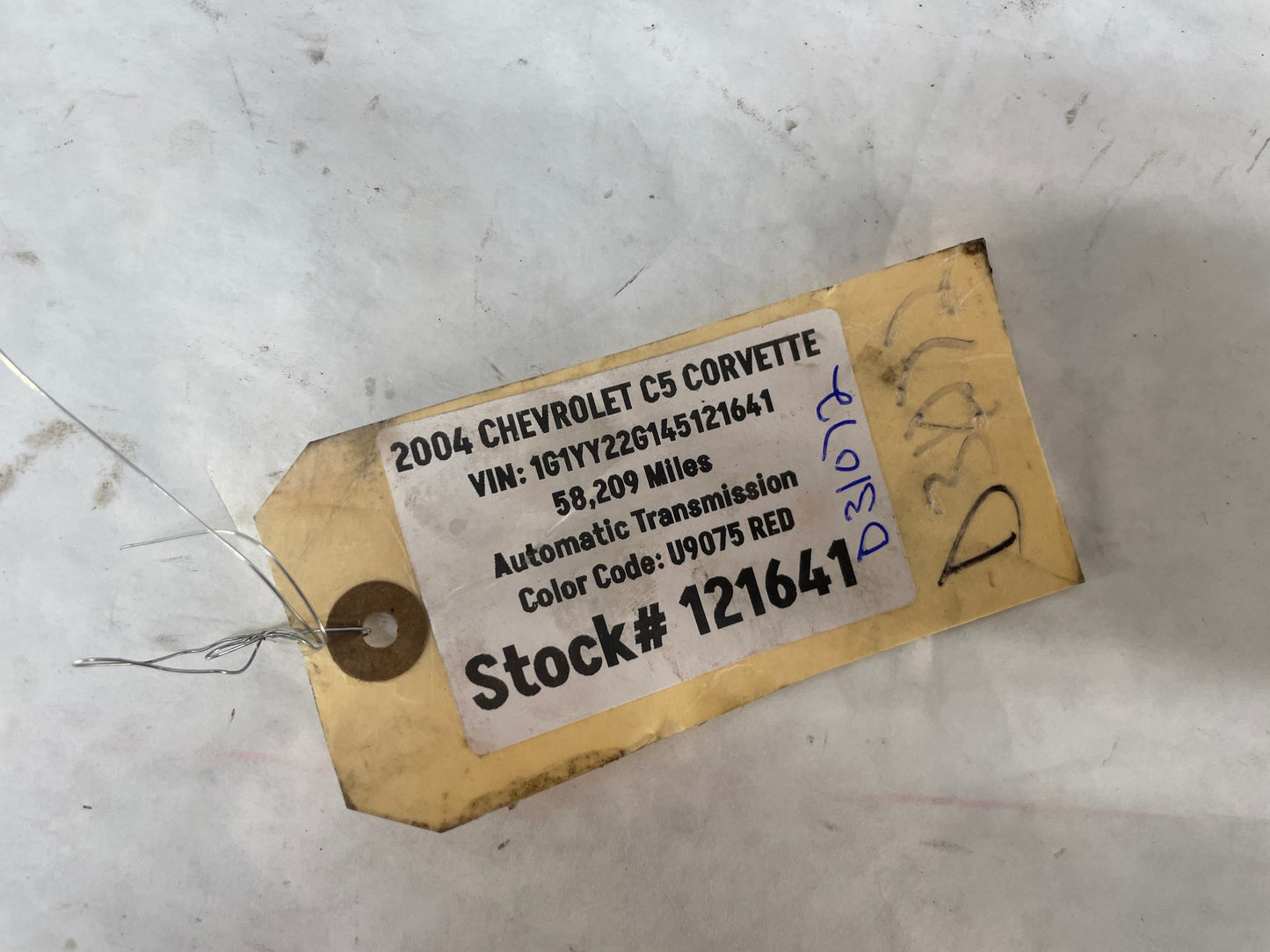2004 Chevy C5 Corvette Engine Coolant Radiator OEM - Day's Parts Yard