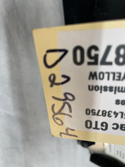 2005 Pontiac GTO Black Suede Lower Dash Knee Bolster Fuse Cover OEM