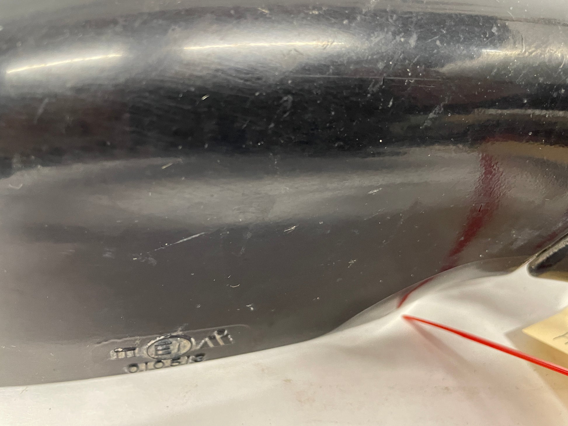 2001 Chevy C5 Corvette RH Passenger Exterior Out Side Mirror Black OEM - Day's Parts Yard