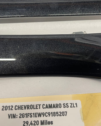 2012 Chevy Camaro SS ZL1 2PC Carbon Flash Dash Panel Trim OEM