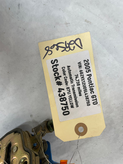 2005 Pontiac GTO LH Driver Door Lock Actuator Assembly OEM