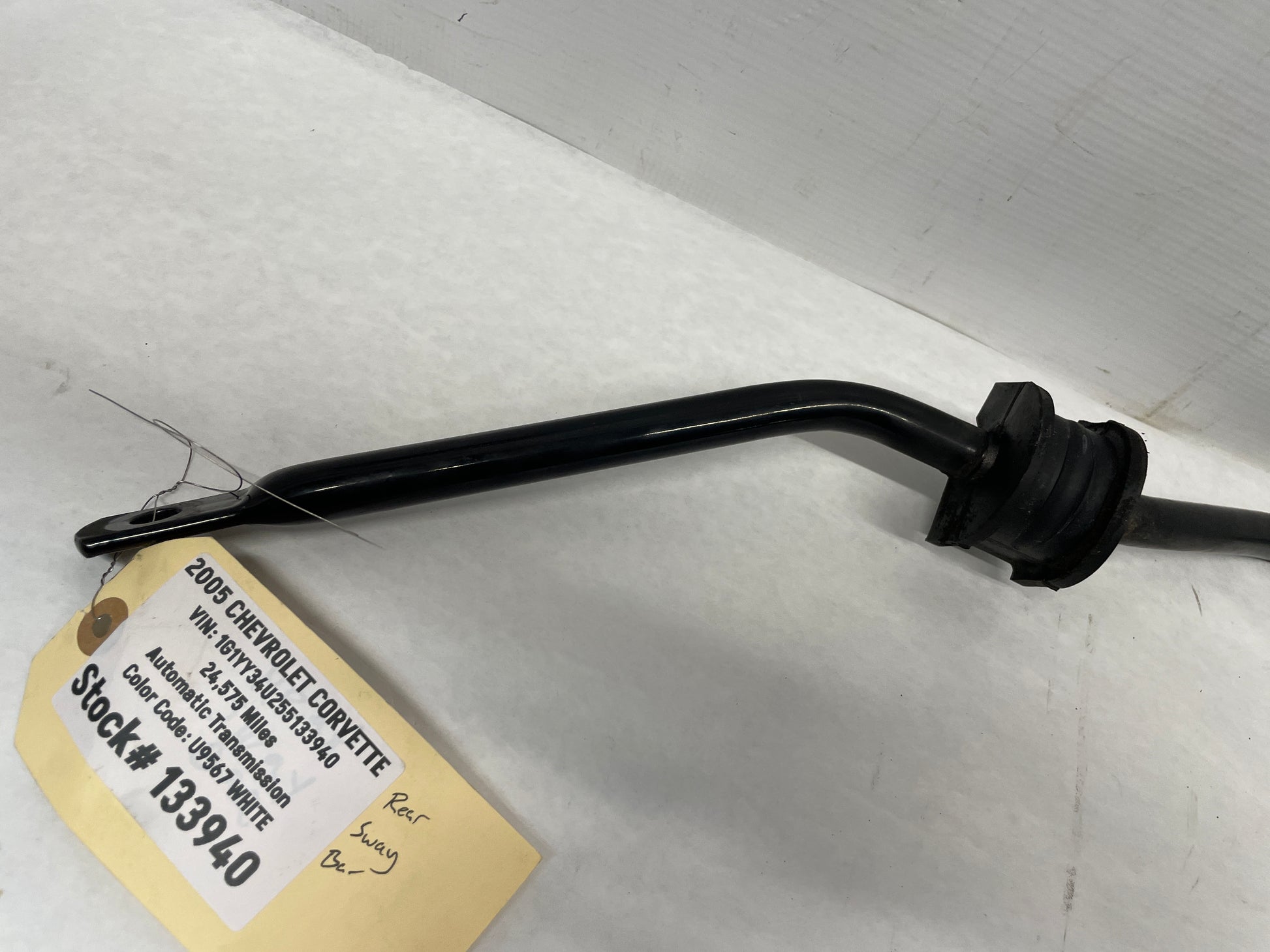 2005 Chevy C6 Corvette Rear Suspension Stabilizer Sway Bar Shaft OEM - Day's Parts Yard