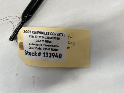 2005 Chevy C6 Corvette Rear Suspension Stabilizer Sway Bar Shaft OEM - Day's Parts Yard