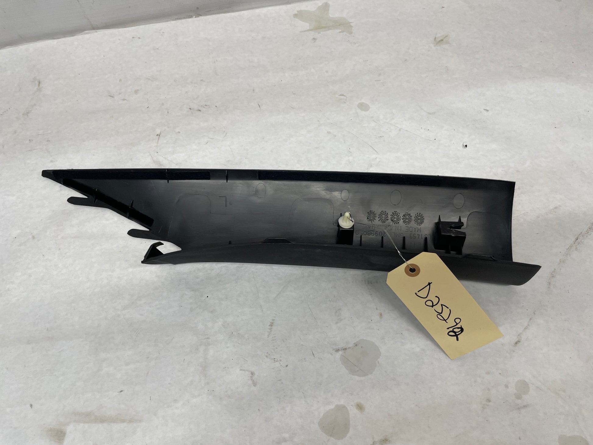 2012 Chevy Camaro LH Driver Interior A Pillar Trim OEM - Day's Parts Yard