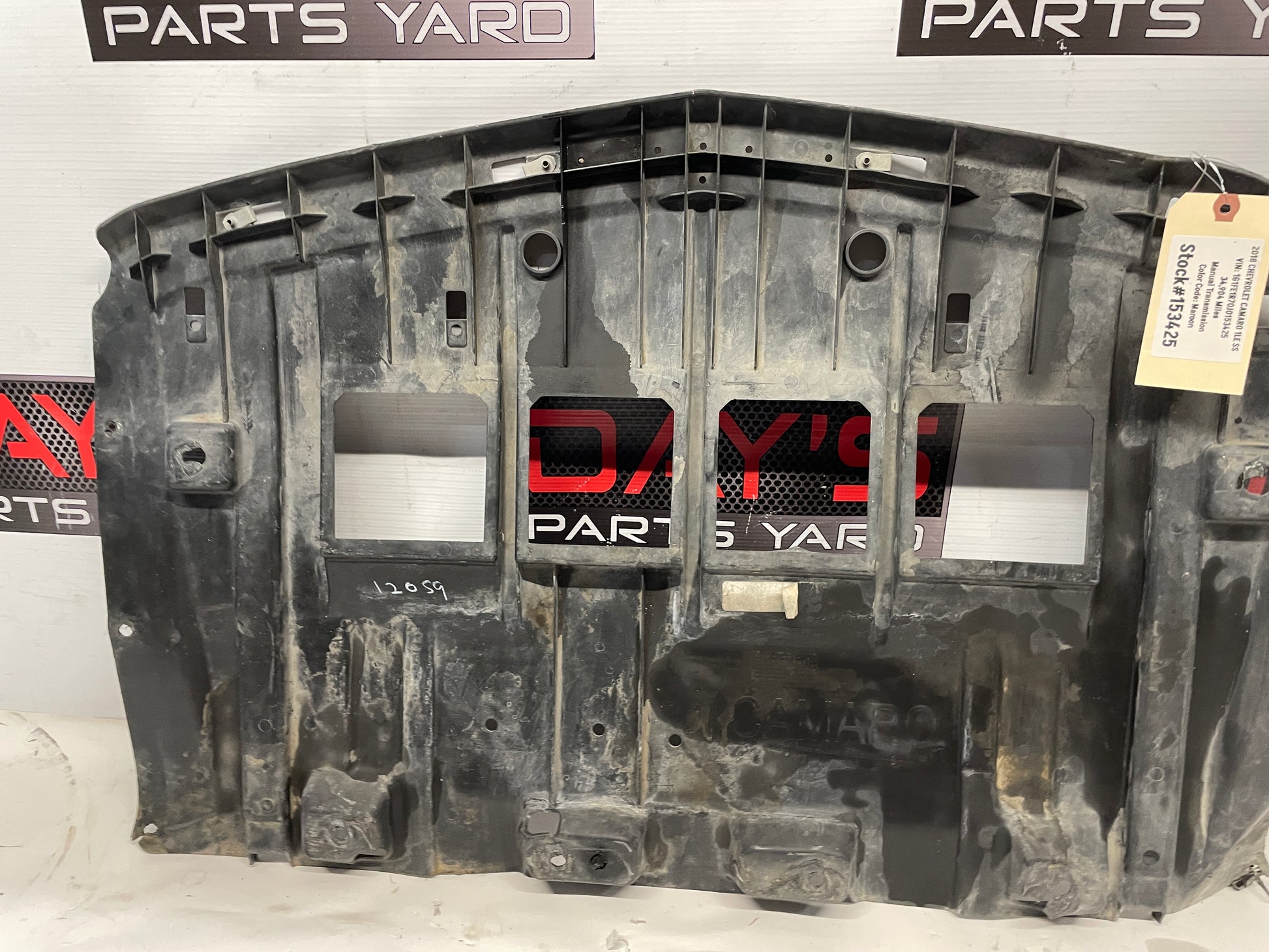 2018 Chevy Camaro ZL1 Engine Radiator Splash Shield OEM - Day's Parts Yard