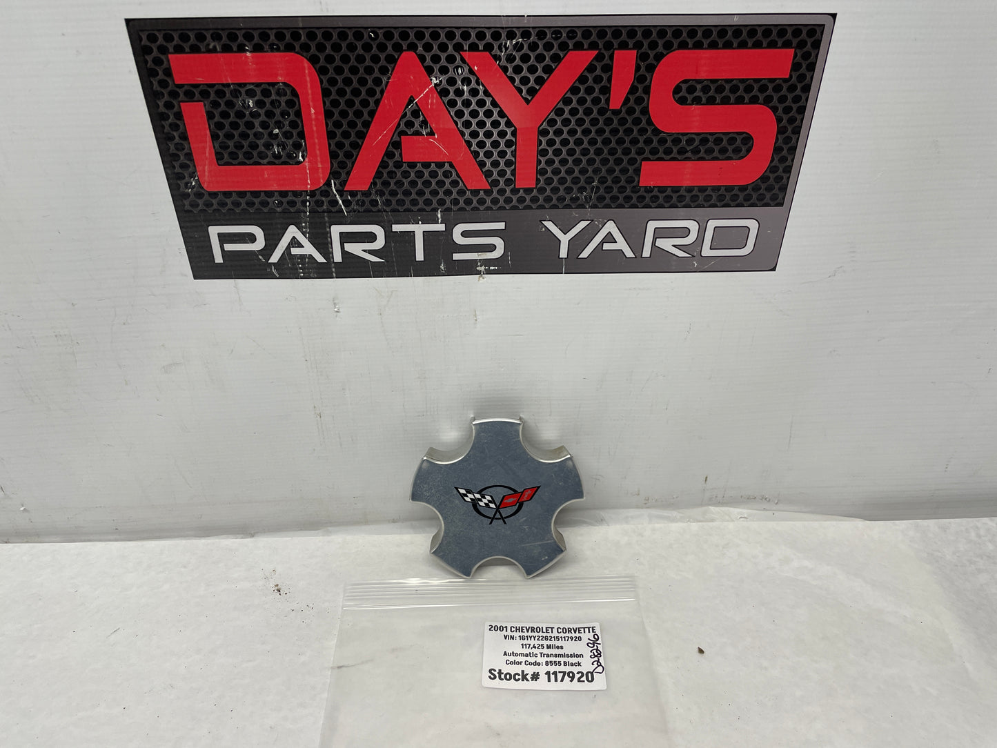 2001 Chevy C5 Corvette Wheel Center Cap OEM - Day's Parts Yard