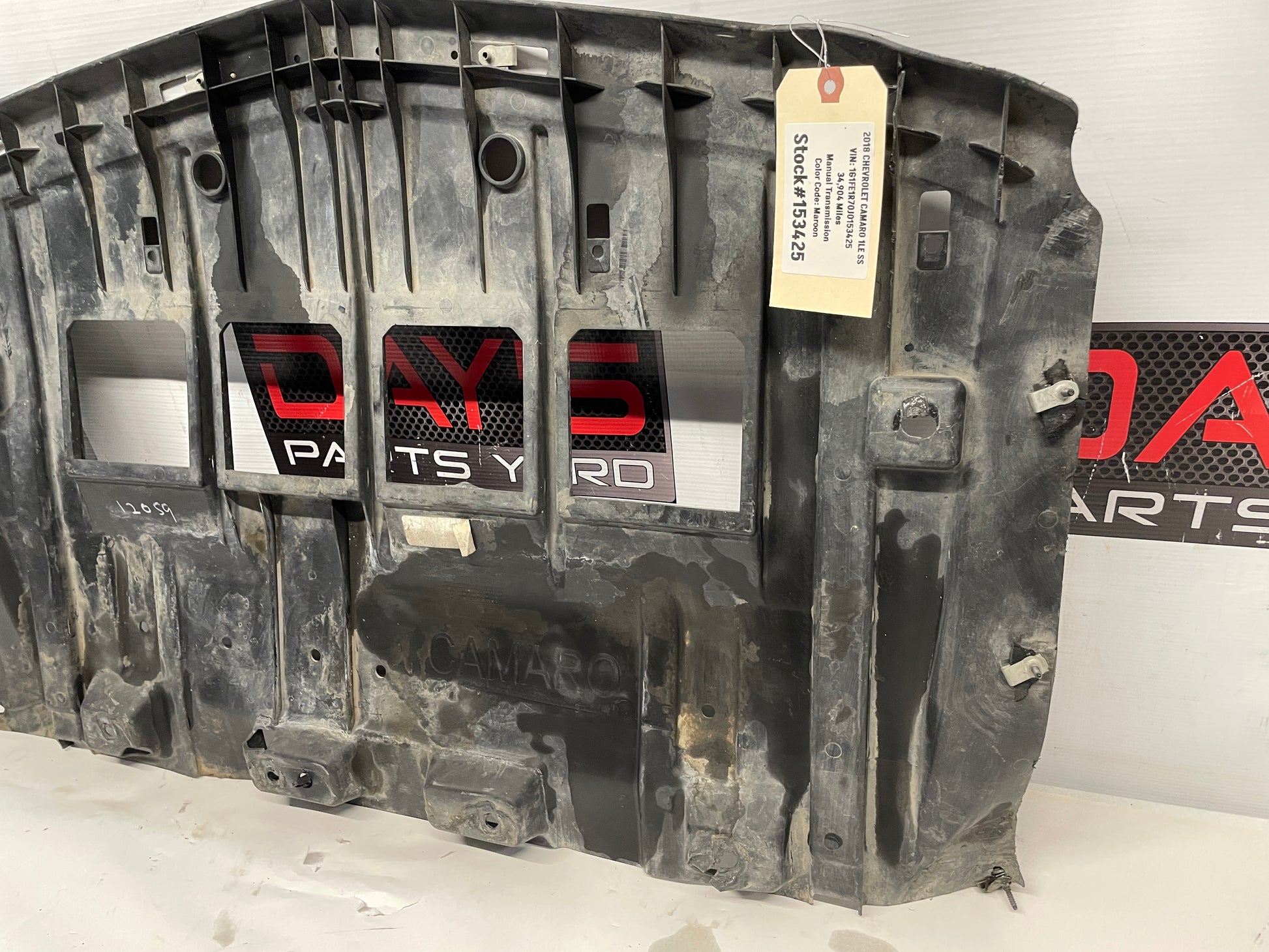 2018 Chevy Camaro ZL1 Engine Radiator Splash Shield OEM - Day's Parts Yard
