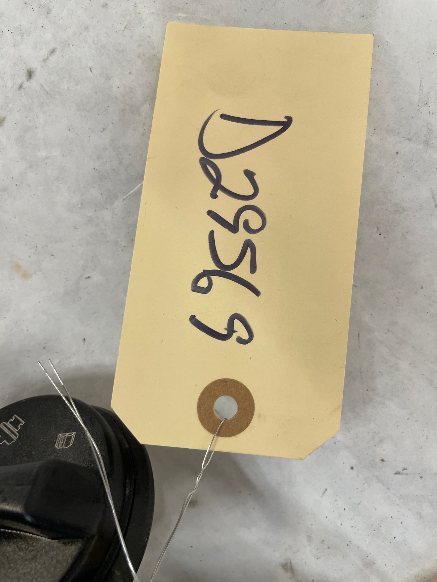 2005 Pontiac GTO Fuel Gas Door Lid Cover Assembly w/ Cap Yellow OEM