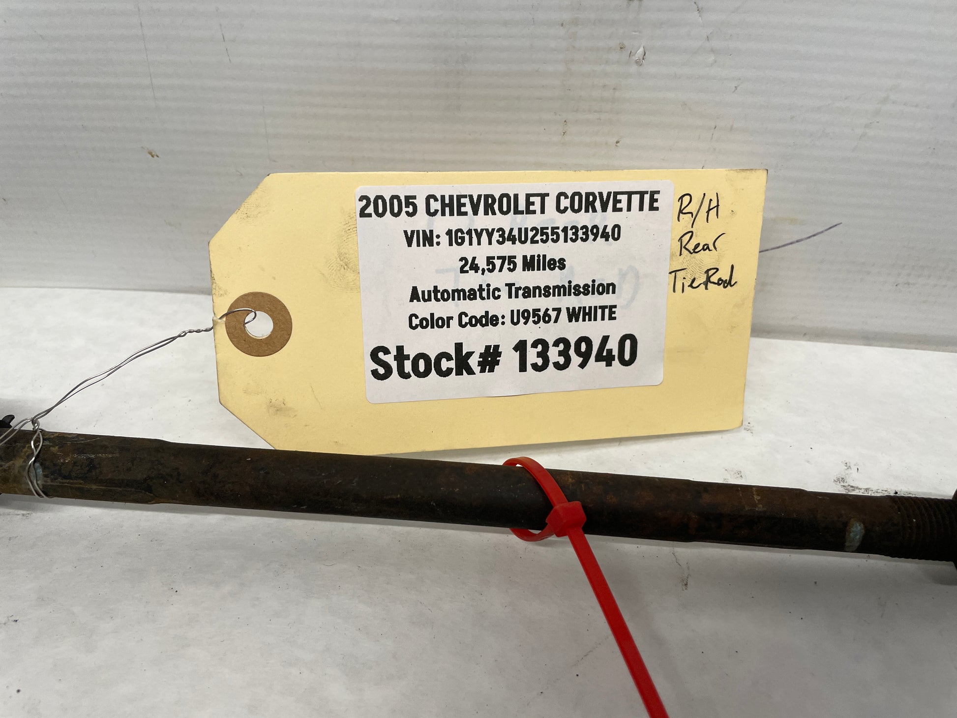 2005 Chevy C6 Corvette RH Passenger Rear Inner Outer Tie Rod Toe Link OEM - Day's Parts Yard