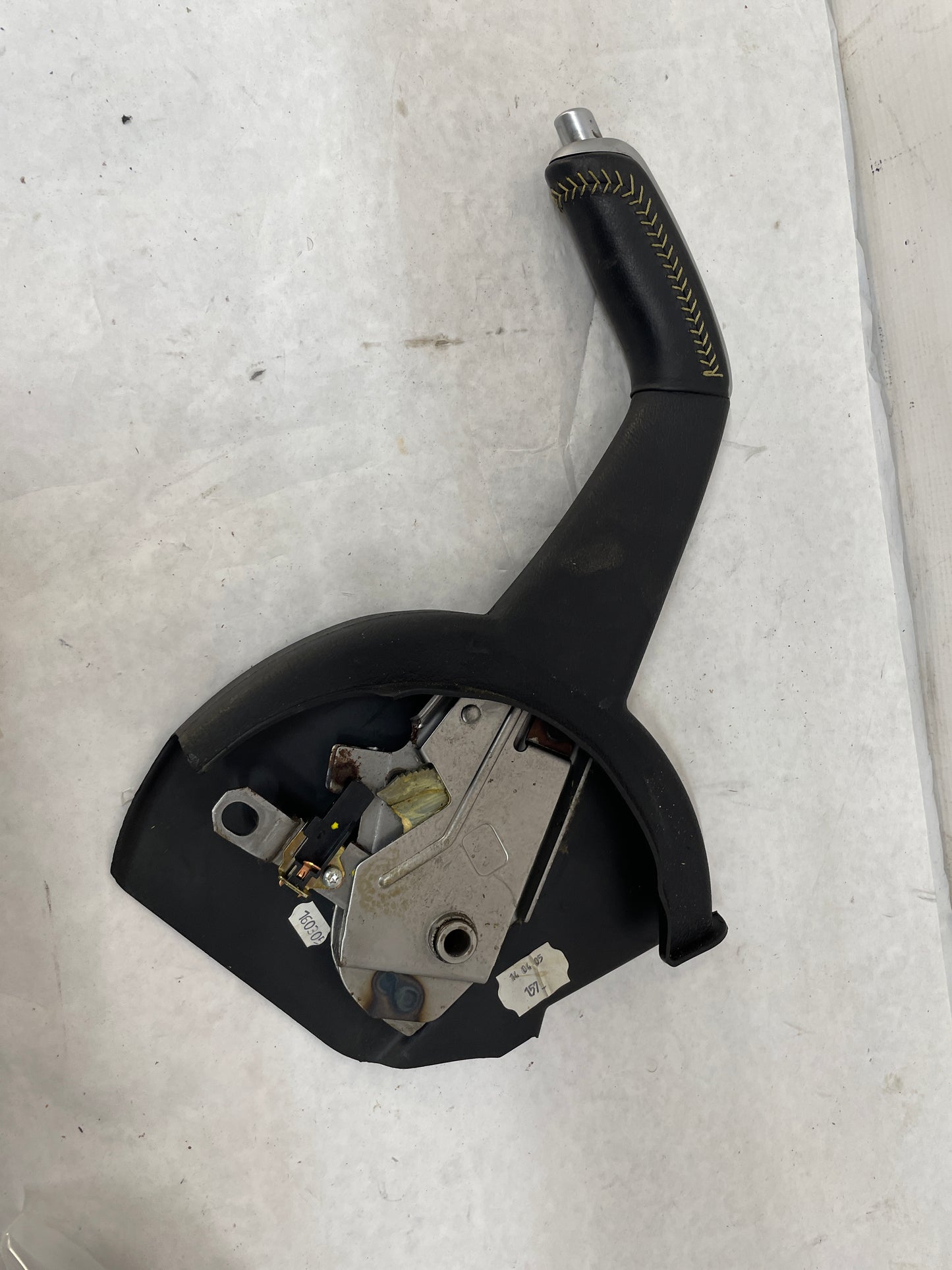 2005 Pontiac GTO Emergency E Brake Handle Lever Yellow Stitch OEM