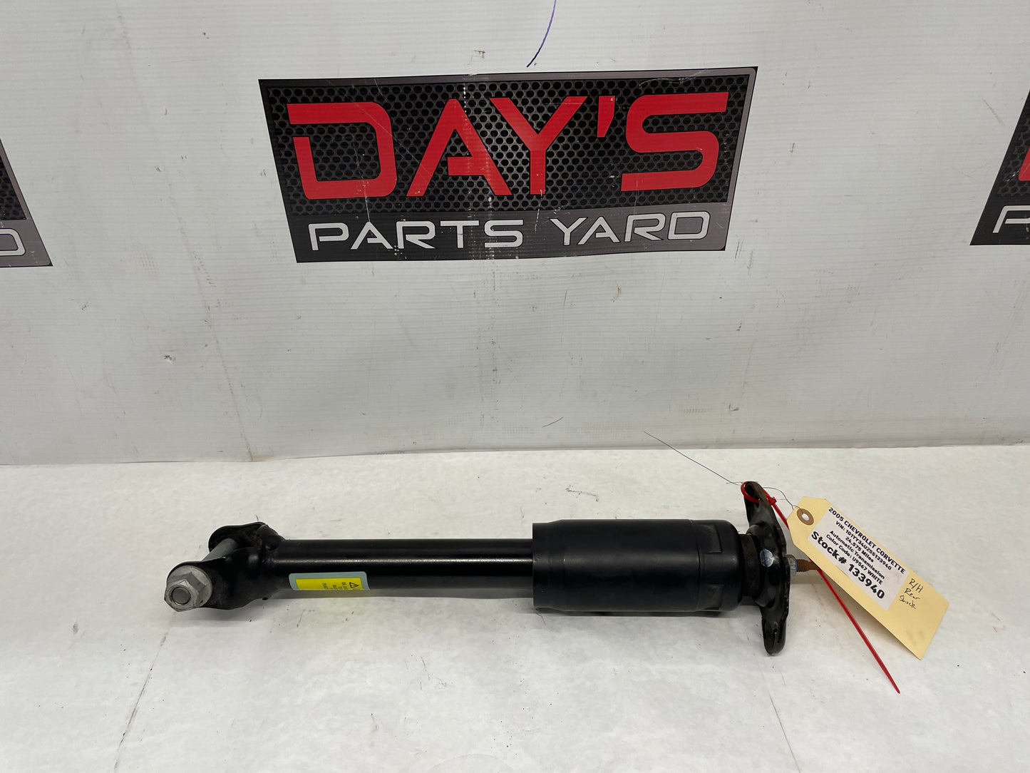 2005 Chevy C6 Corvette RH Passenger Rear Shock Absorber OEM - Day's Parts Yard