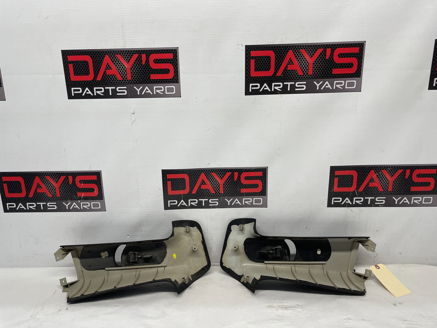 2005 Pontiac GTO RH & LH Interior Upper B Pillar Seat Belt Trim OEM