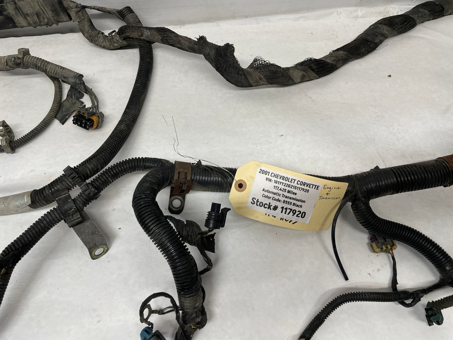 2001 Chevy C5 Corvette Automatic Transmission Wire Wiring Harness OEM - Day's Parts Yard