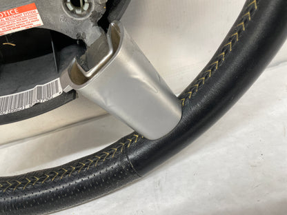 2005 Pontiac GTO Steering Wheel Yellow Stitching OEM