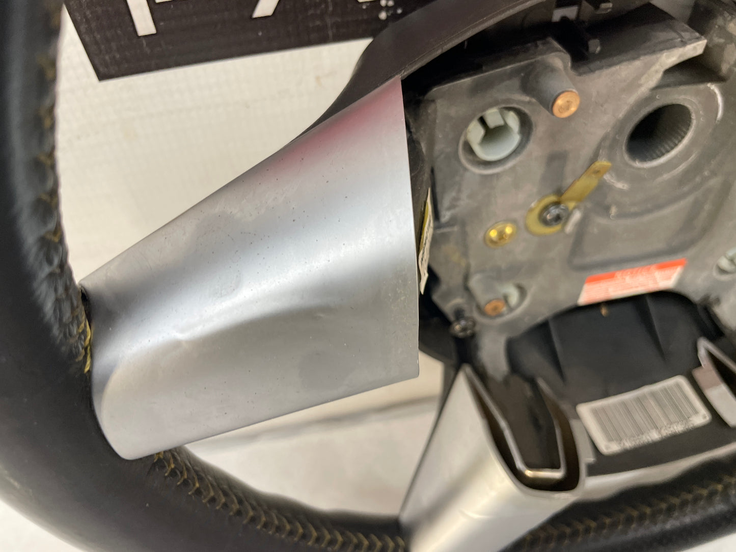 2005 Pontiac GTO Steering Wheel Yellow Stitching OEM