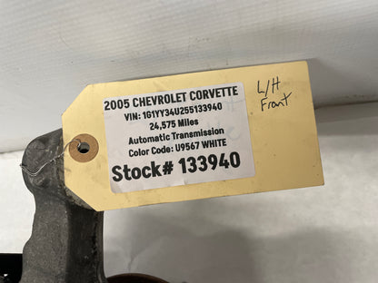 2005 Chevy C6 Corvette LH Driver Front Suspension Spindle Knuckle Hub OEM - Day's Parts Yard