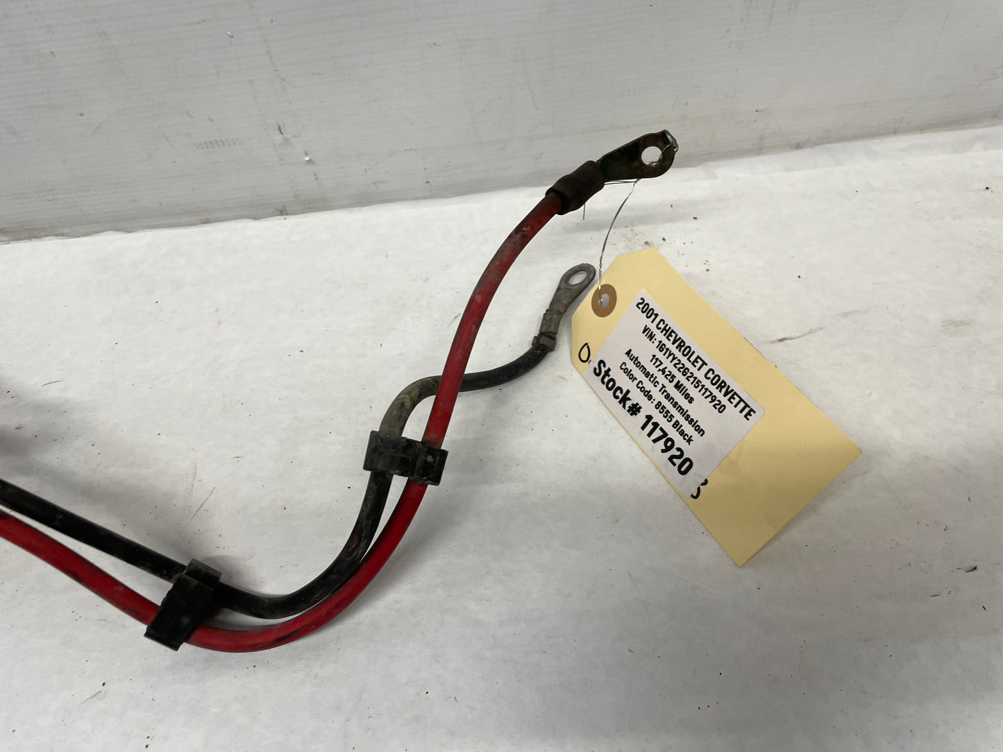 2001 Chevy C5 Corvette Battery Terminal Cable Wire Harness - OEM - Day's Parts Yard