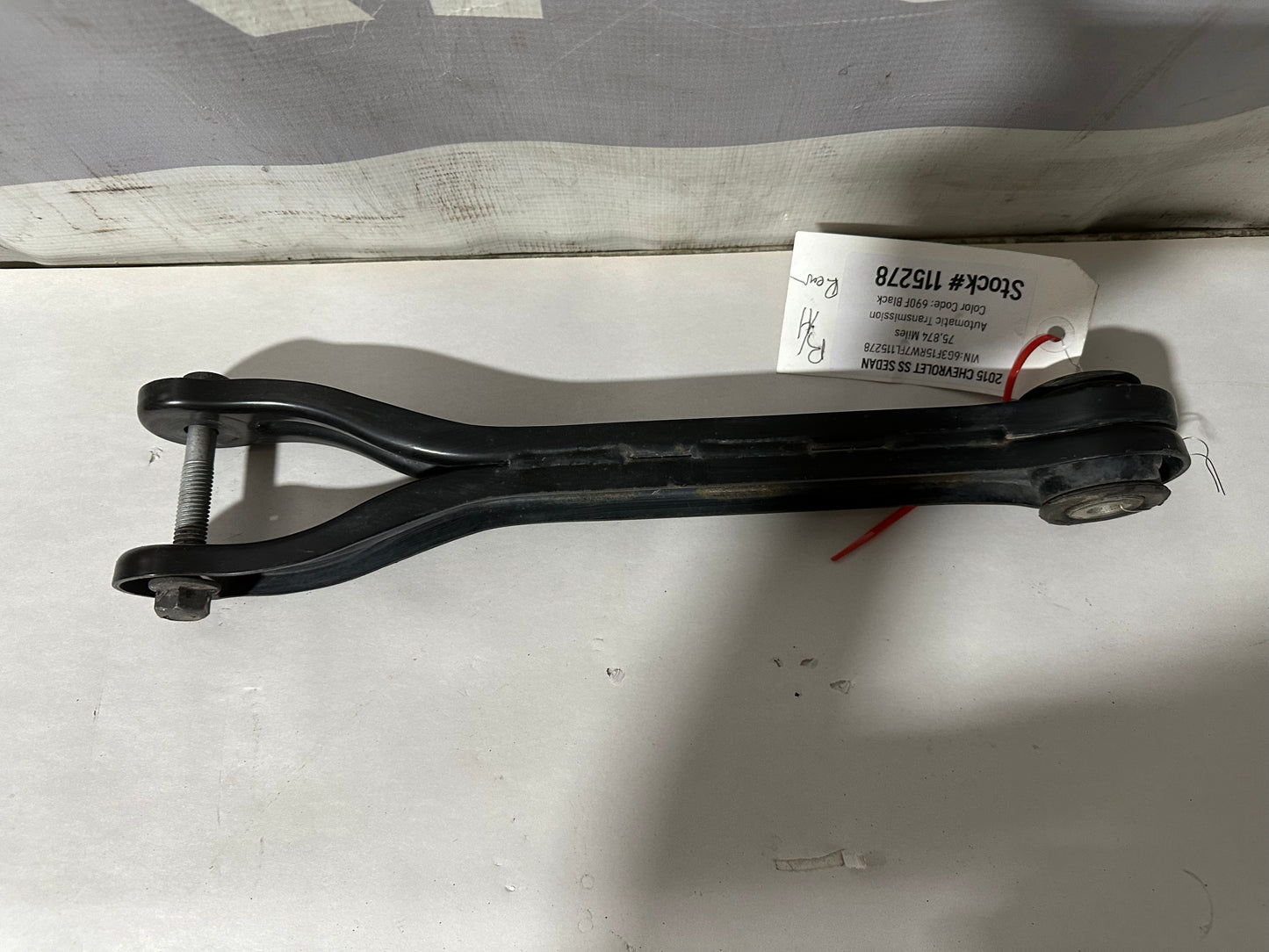 2015 Chevy SS Sedan Rear RH Passenger Suspension Trailing Control Arm OEM - Day's Parts Yard