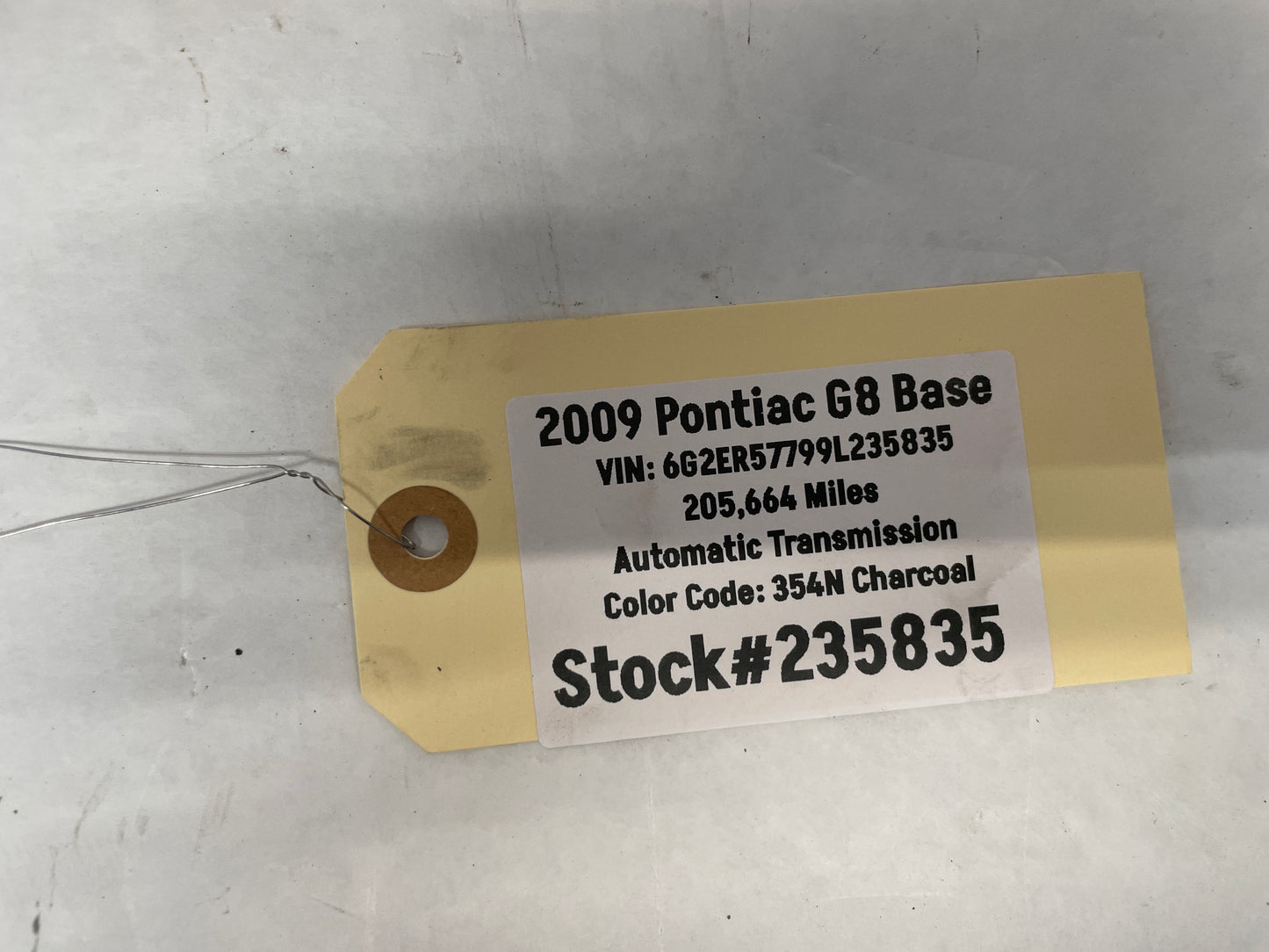 2009 Pontiac G8 Base LH Driver Front Door Sill Kick Panel / Scuff Plate OEM - Day's Parts Yard