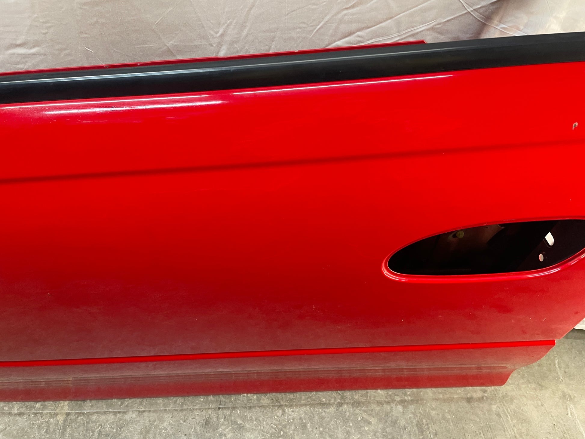 2005 Pontiac GTO LH Driver Exterior Door Red OEM - Day's Parts Yard