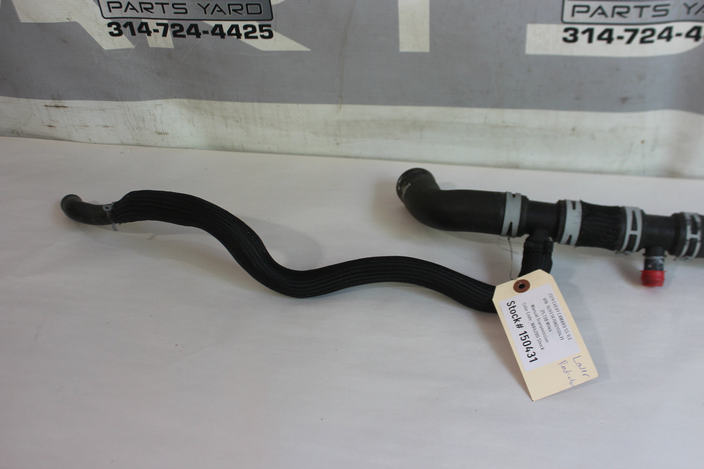 2019 Chevy Camaro SS 1LE Radiator Hoses Upper and Lower OEM