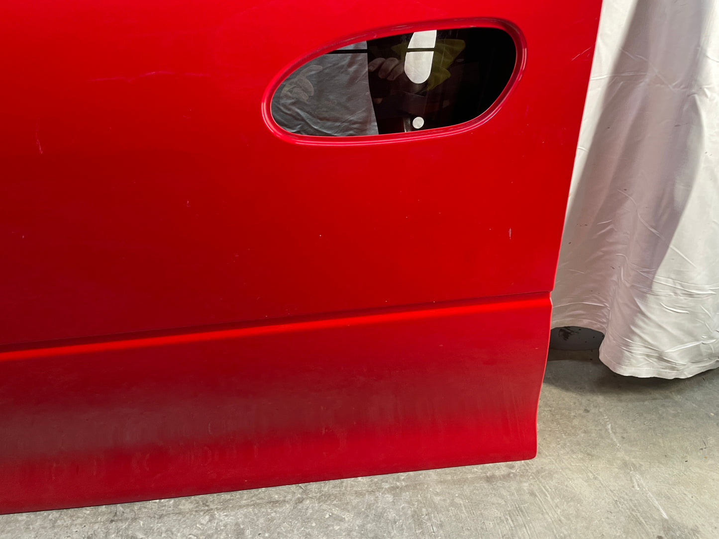 2005 Pontiac GTO LH Driver Exterior Door Red OEM - Day's Parts Yard