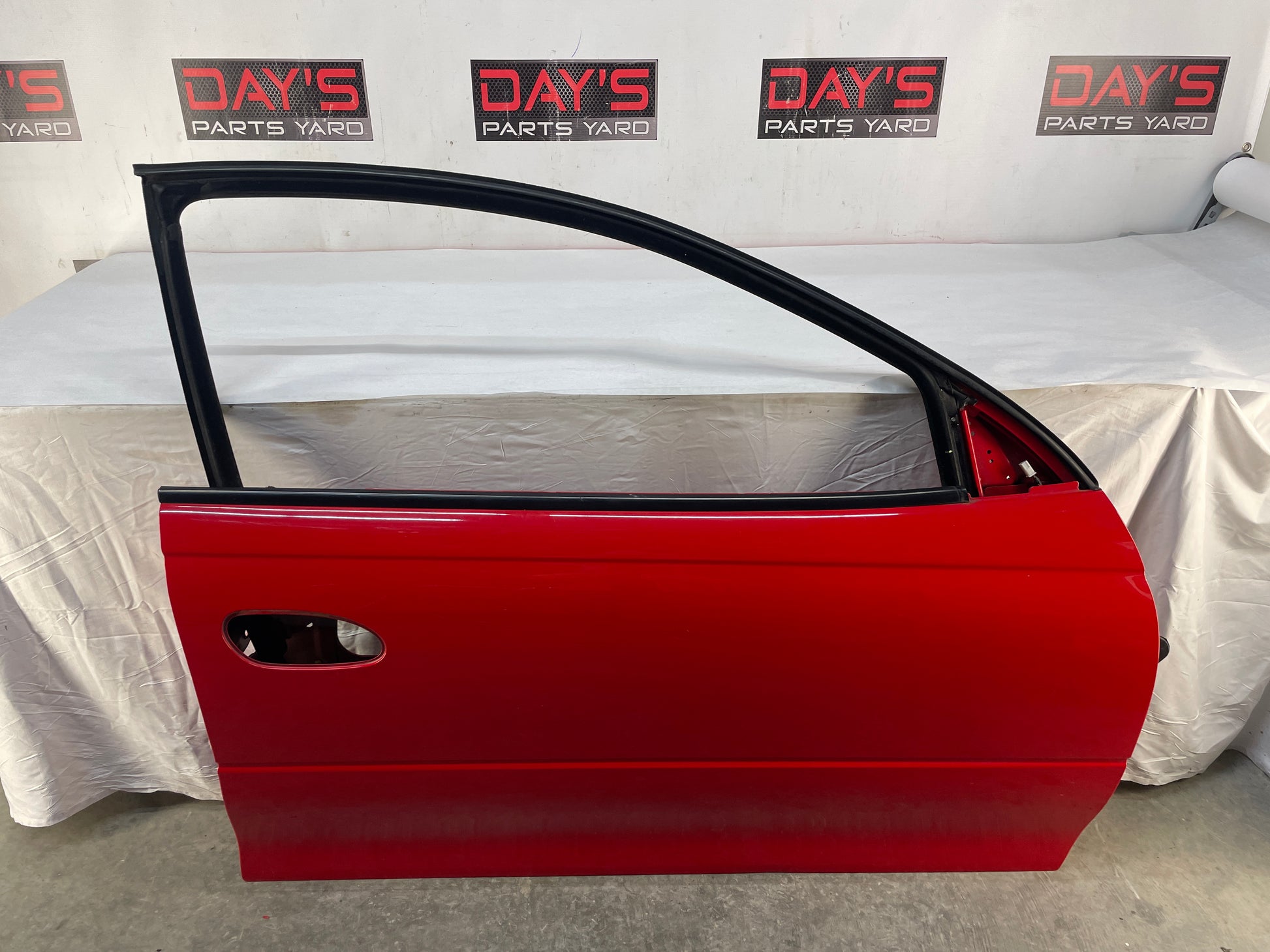 2005 Pontiac GTO RH Passenger Exterior Door Red OEM - Day's Parts Yard