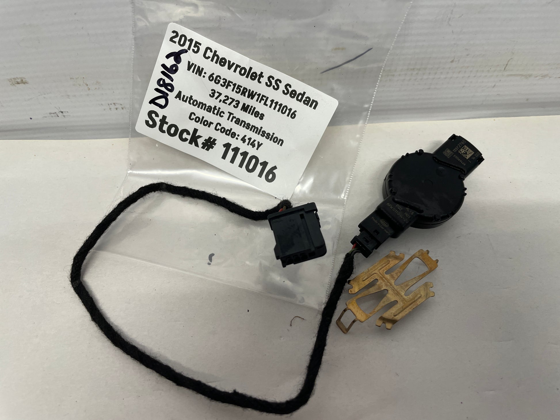 2016 Chevy SS Sedan Windshield Wiper Moisture Sensor OEM - Day's Parts Yard