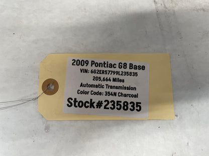 2009 Pontiac G8 Base RH Passenger Rear Door Trim Sill Scuff Kick Panel OEM - Day's Parts Yard
