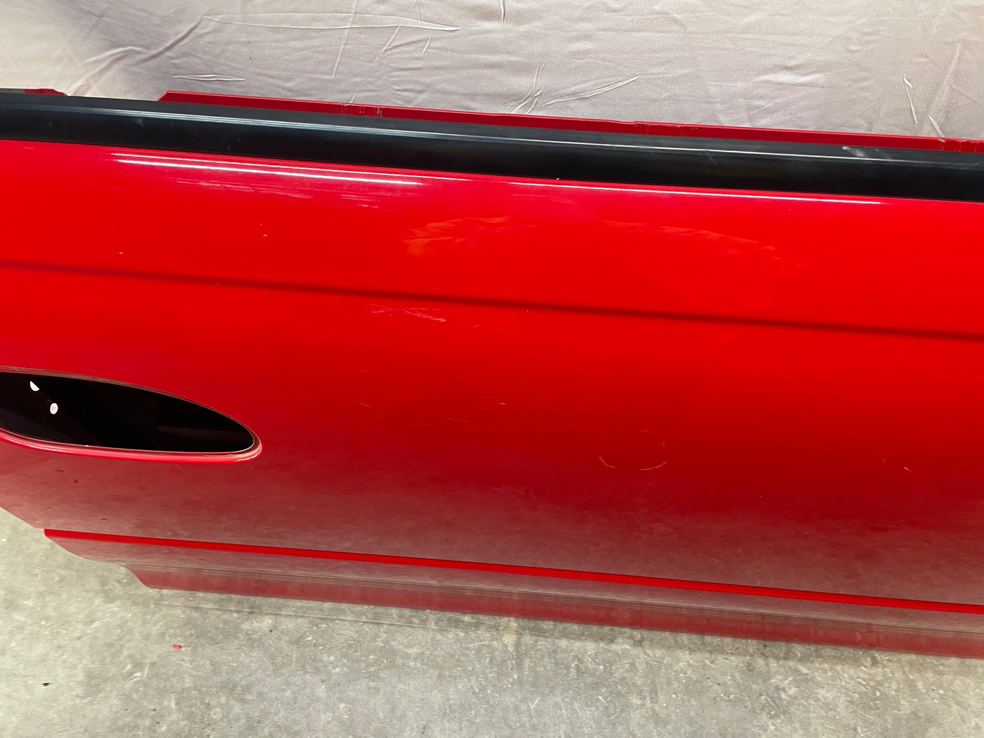 2005 Pontiac GTO RH Passenger Exterior Door Red OEM - Day's Parts Yard