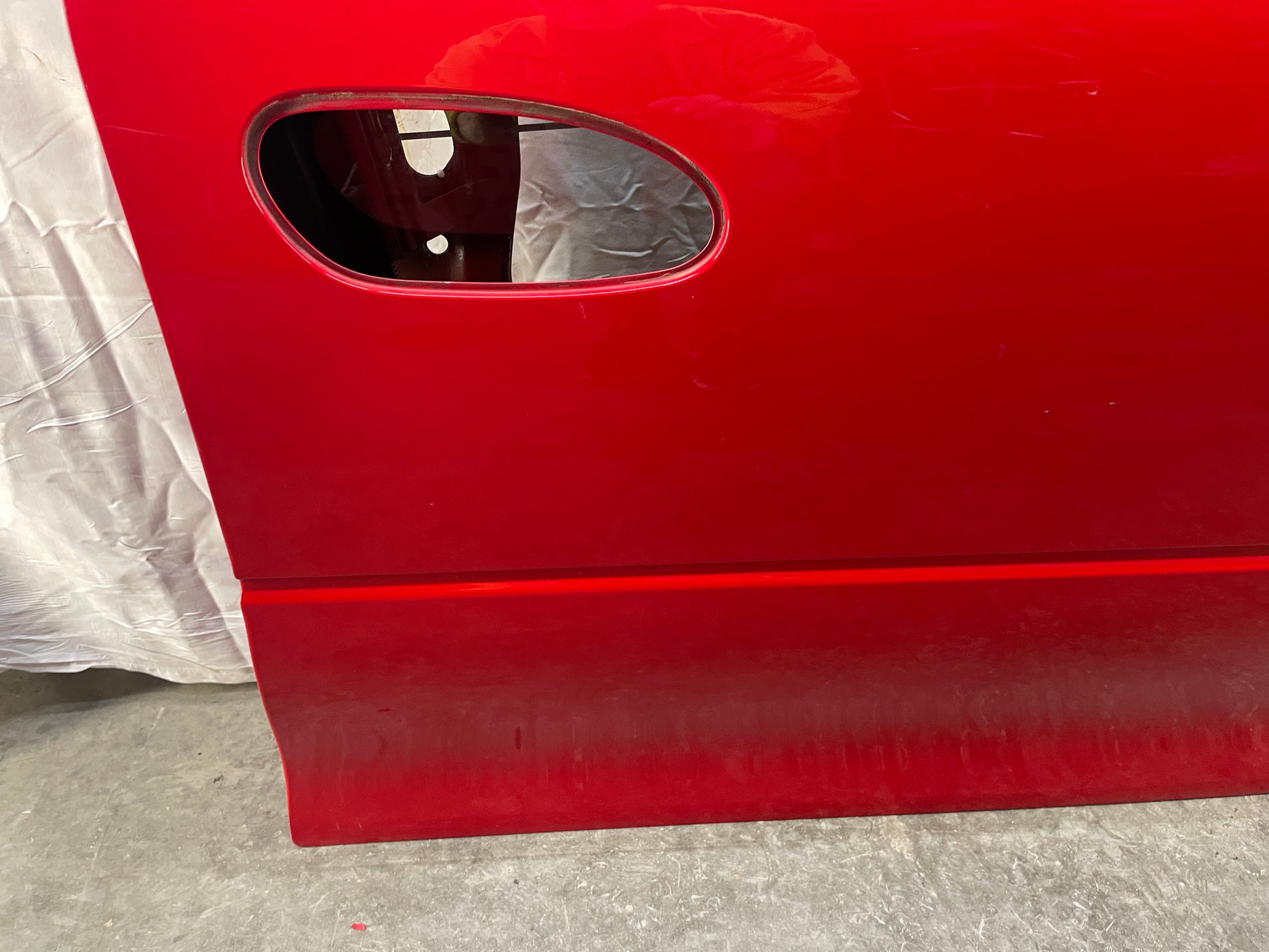 2005 Pontiac GTO RH Passenger Exterior Door Red OEM - Day's Parts Yard