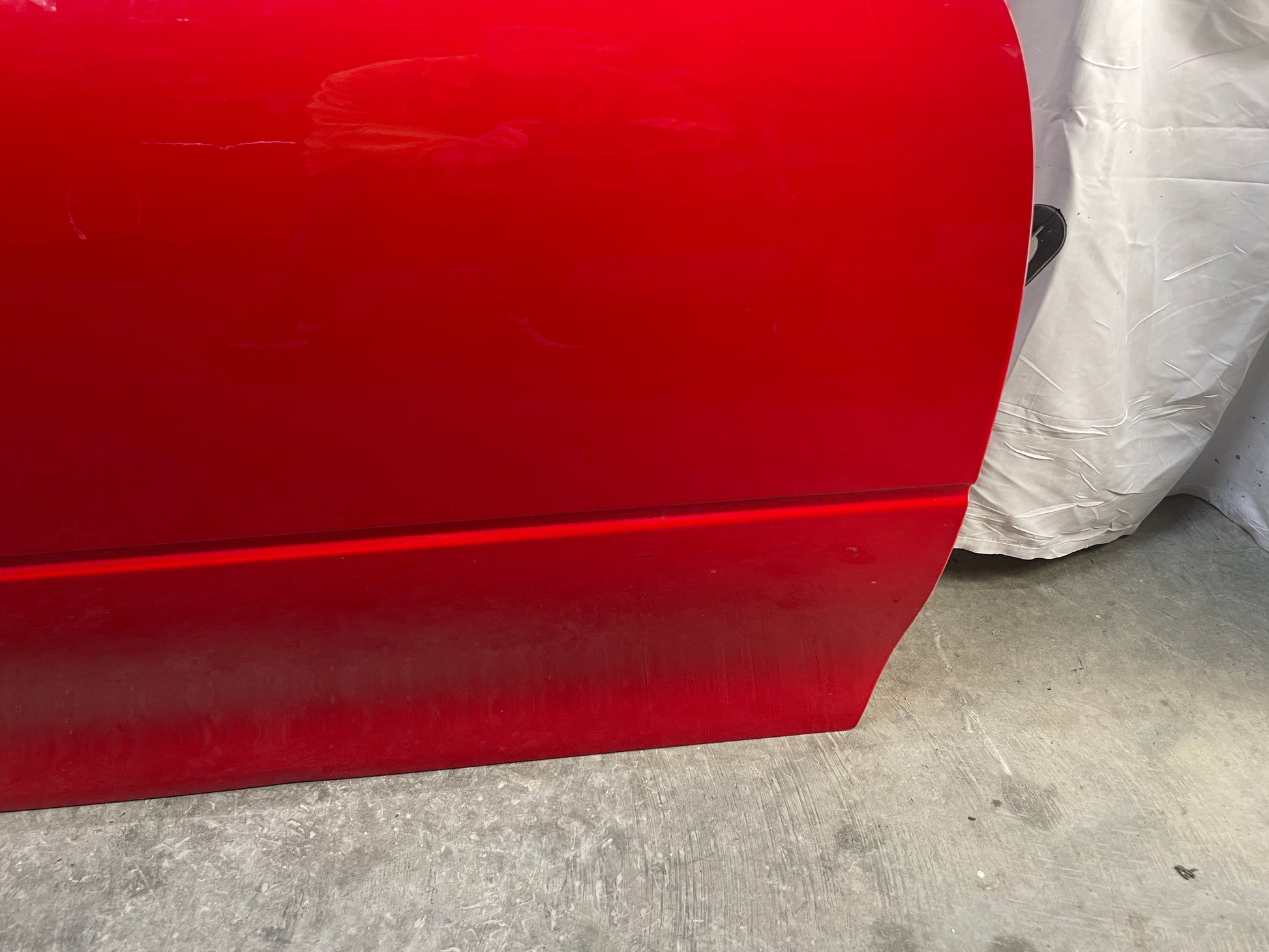 2005 Pontiac GTO RH Passenger Exterior Door Red OEM - Day's Parts Yard
