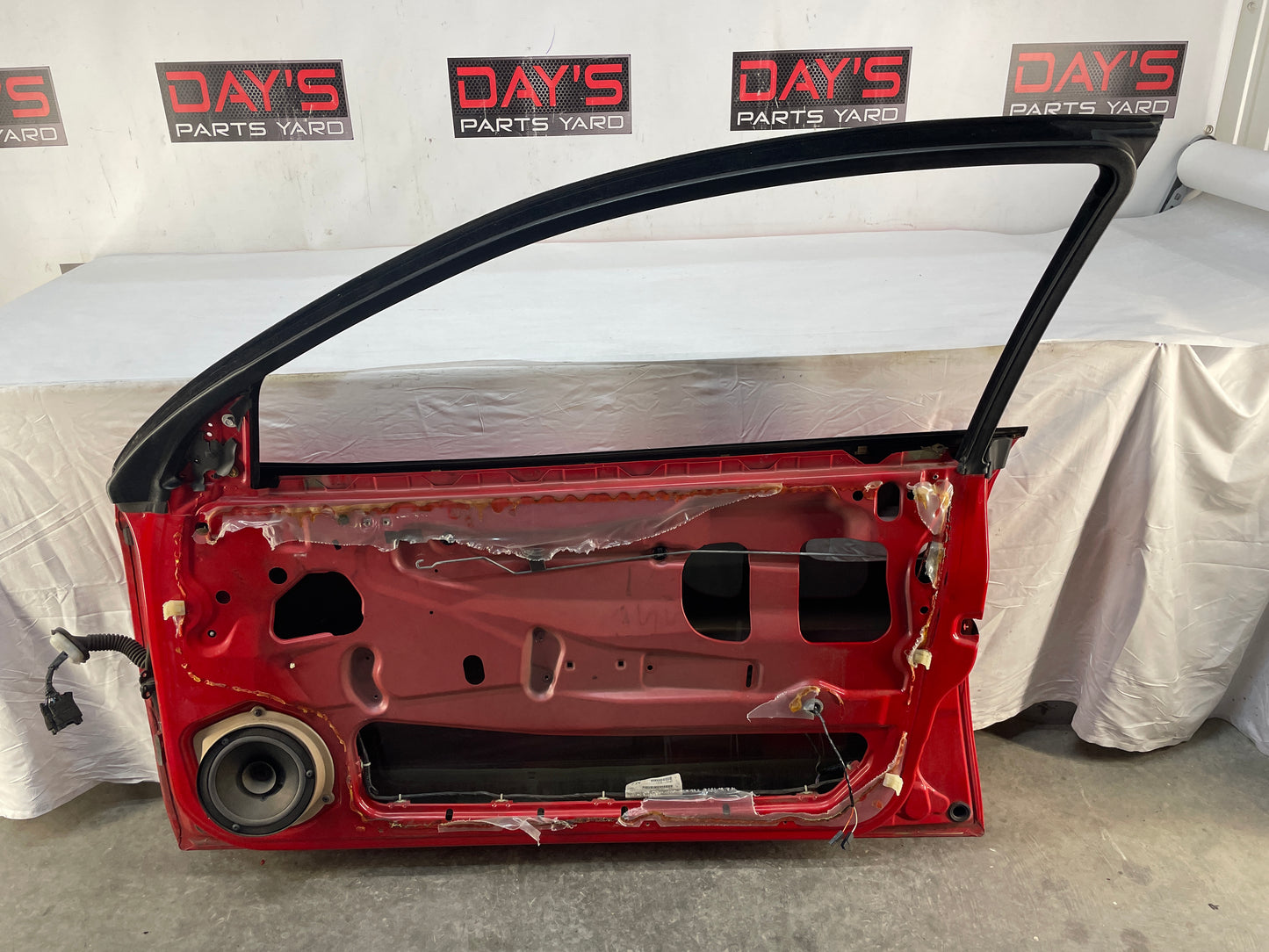 2005 Pontiac GTO RH Passenger Exterior Door Red OEM - Day's Parts Yard